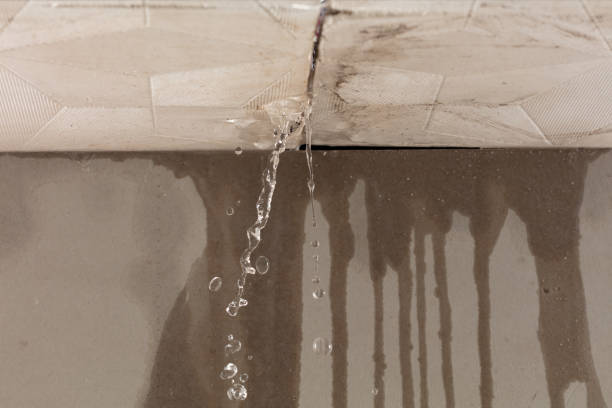 Professional Burst Pipe Cleanup technician working in Kellnersville, WI